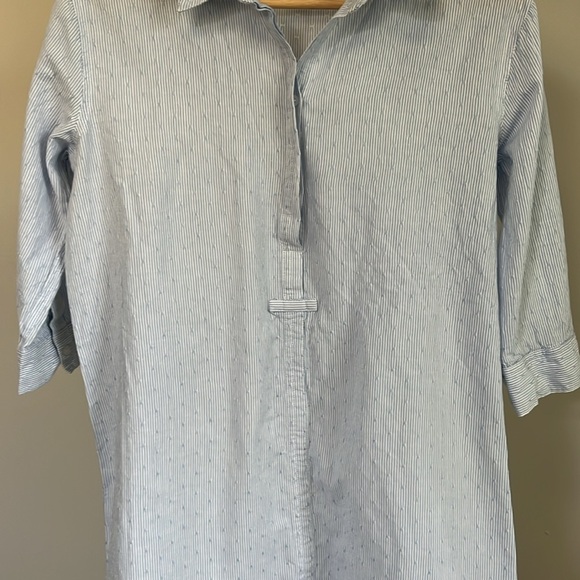 100% cotton sleep shirt womens size small Artisian NY - Picture 3 of 5